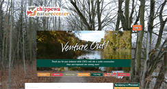 Desktop Screenshot of chippewanaturecenter.org